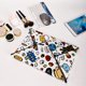 thumbnail image 4 of Lazy Adhesive Wrap Makeup Bag Pack Travel Cosmetic Organizer Adhesive Cloth Foldable Pouch For Makeup Brushes Electronics Accessories Cable, 4 of 6