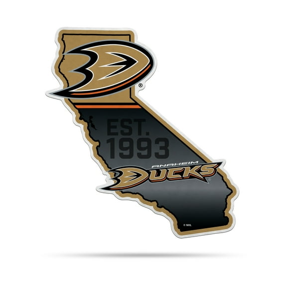 Anaheim Ducks 18" State Design Pennant Soft Felt