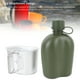 thumbnail image 3 of Kit de Cantina Al Aire Libre PE 1L Botella de Agua de Cantina Con Bolsa de Botella y Taza para Acampar Mochilas de Senderismo, 3 of 7