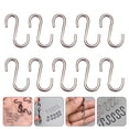 thumbnail image 4 of 10 Pcs Crochet Miniature en Forme de S Crochet de Maison de Poupée Accessoires de Mobilier pour Poupée, 4 of 8