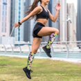 thumbnail image 6 of Lsque Llamas Colorful Pattern Sport Compression Socks for Men & Women 15-20 mmHg Knee High Nurse Pregnant Running Medical and Travel Athletic, 6 of 6