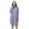 thumbnail image 1 of Richie House Women's Cotton Night Shirt RHW2829-A-M, 1 of 7