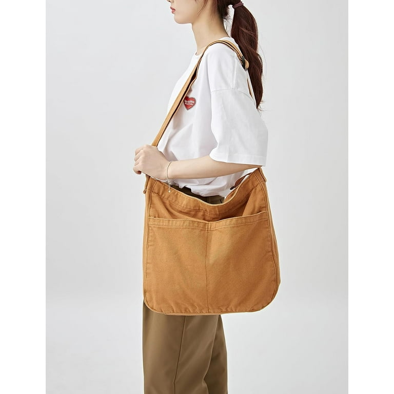 TRUCK×hobo COTTON CANVAS GIANT TOTE BAG TOTE BAG COTTON CANVAS COFFEE DYED – COVERCHORD