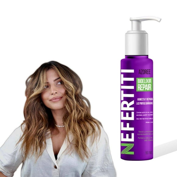 Tratamiento para Cabello Maltratado Nefertiti 90ml Uva Reparación Humectación