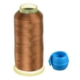 thumbnail image 1 of Unique Bargains Kit de Bobines de Fil à Broder en Polyester, Marron Bleu, 1 of 6