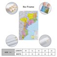 thumbnail image 2 of Mozambique Map Posters Room Aesthetic Poster Print Art Wall Painting Canvas Posters Gifts Modern Bedroom Decor 24x36inch(60x90cm), 2 of 6