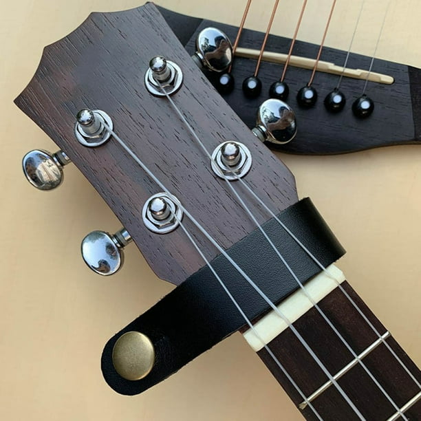 Kmise Guitar Strap Locks Straplocks Boutons pour pièces de guitare basse  électrique (1 jeu, Rouge)