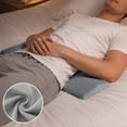 thumbnail image 4 of Sleeping Lumbar Support Pillow Bed Waist Cushion Side Sleepers Back Support Pillow Pregnancy Waist Pad For Sleeping Rest Support, 4 of 6