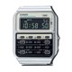 thumbnail image 2 of Casio Vintage Heritage Colors Digital Stainless Steel Quartz CA-500WE-7B Unisex Calculator Watch, 2 of 3