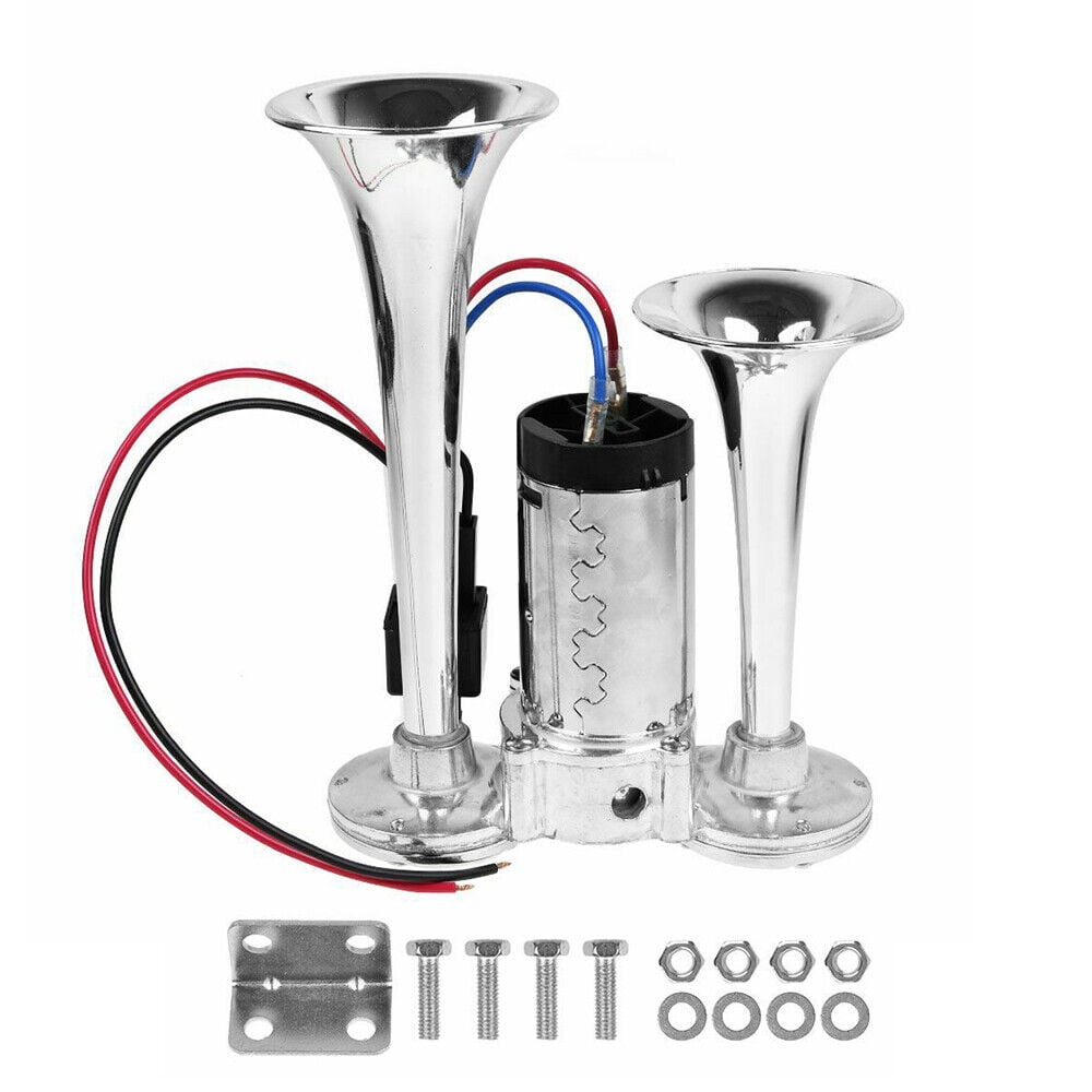 Air Train Horn Kit for Truck Car Super Loud 12V Electric Trains Horns