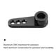 thumbnail image 3 of Brazo de servo de dirección de aleación de aluminio 25T negro para coche/barco/avión RC Accesorios 2 Pcs, 3 of 7