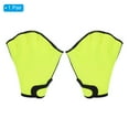 thumbnail image 3 of Guantes de natación con membrana Uxcell Guantes de resistencia para natación Accesorios de entrenamiento a prueba de agua Amarillo, M, 3 of 7