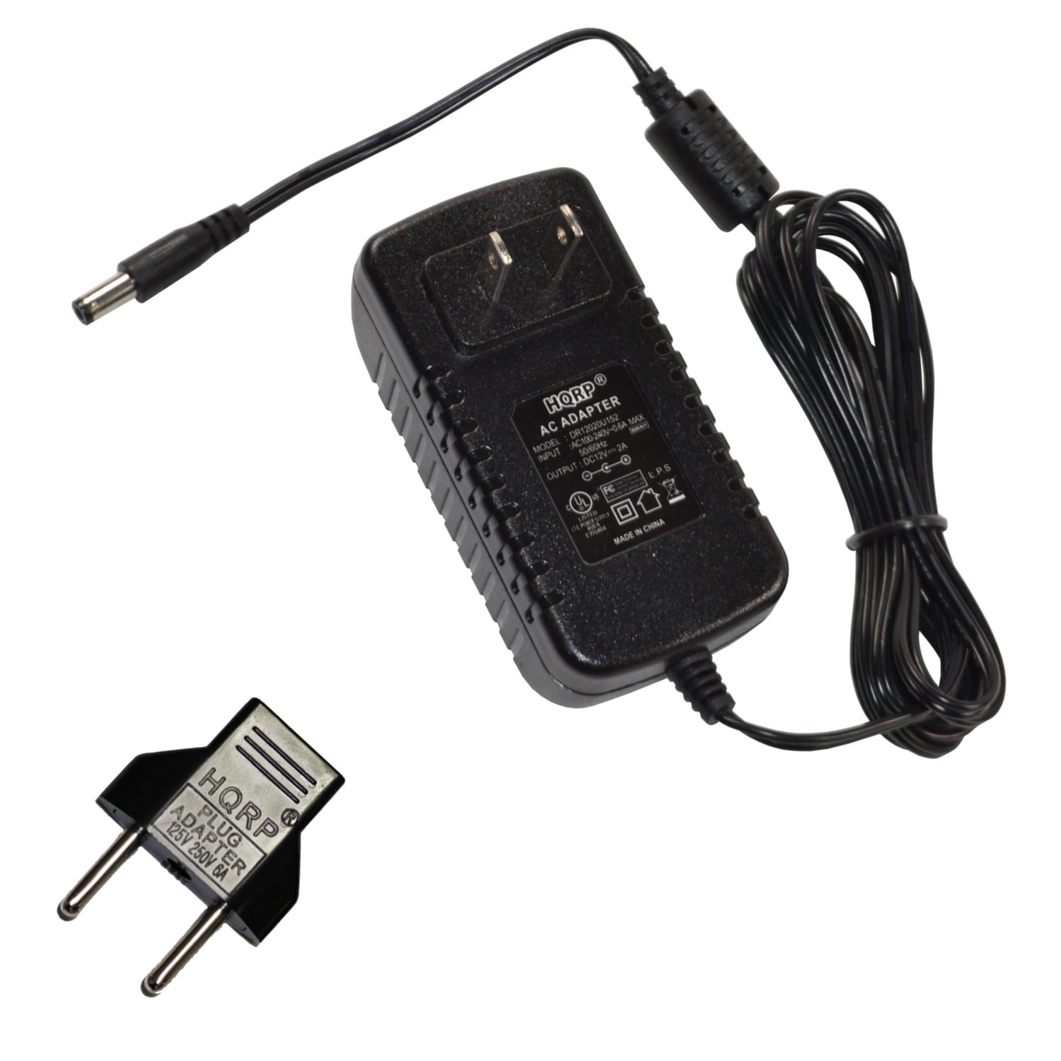 HQRP AC Adapter / Power Supply for Yamaha DGX200 / DGX200 / DGX202