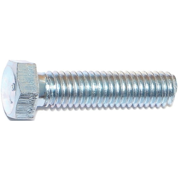 MIDWEST FASTENER 00296 Cap Screw, 3/8-16 in Thread, 1-1/2 in L, Coarse Thread, Hex Drive, Zinc, Zinc
