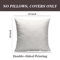 thumbnail image 2 of LALILO Throw Pillow Covers Subtle Modern Stylish Geometric Striped Cushion Cover 18" x 18", 2 Pack, 2 of 6