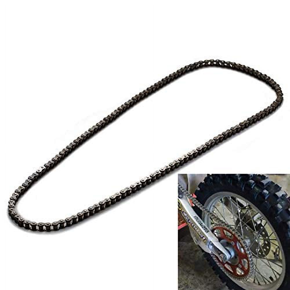 Motorcycle Standard Drive Chain – 420-120 Link – Grey, Unbranded