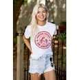 thumbnail image 4 of Patriotic America Seal USA Americana Womens Slim Fit Graphic Tee Brisco Brands S, 4 of 6