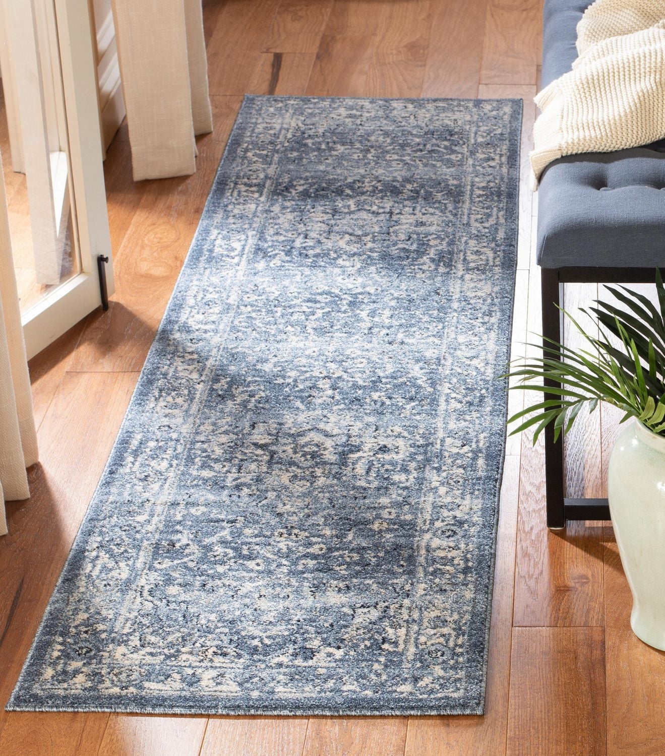 SAFAVIEH Charleston Zharko Overdyed Floral Area Rug
