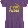 thumbnail image 3 of Disney - The Fox and the Hound - Double Trouble - Girls Youth Fitted Short Sleeve Graphic T-Shirt, 3 of 5