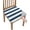 Stripe26san7312, variant on Dining Room Chair Seat Covers, Black White Stripes Classical Art Removable Stretch Chair Seat Cushion Slipcovers Protector for Holiday Party Festival Decoration, Set of 4