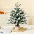 thumbnail image 4 of Hometravel Desktop Cedar Christmas Tree, Mini Holiday Decoration Tree for Tabletop, 45cm Artificial Christmas Pine Display, Compact Festive Tree for Home Decor, 4 of 6