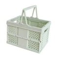 thumbnail image 2 of koolsoo Storage Crate Foldable Basket Storage Utility Crate for Home Kitchen Outdoor Green, 2 of 8