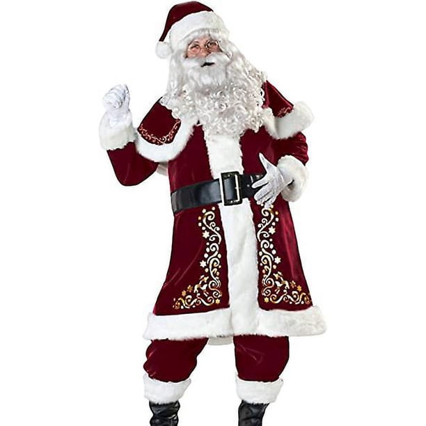 Traje De Papá Noel De Navidad Para Hombre Y Mujer * | Meses sin interés Traje De Papá Noel De Navidad Para Hombre Y Mujer * | Meses sin interés