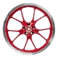 thumbnail image 3 of Rin Delantero Para Motocicleta Vento Nitrox 250 Rojo Kinlley plateado, 3 of 3