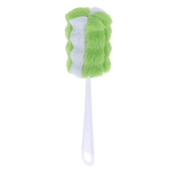 Stri Long Handle Cup Brush Premium Sponge Glass Cup Mugs Bottles Cleaning Brushes (Random)
