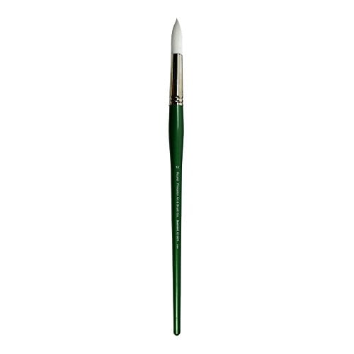 DIXON TIC/PRINCETON BRUSH 6100R12 SUMMIT WHITE SYNTHETIC OIL AND ACRYLIC BRUSH ROUND 12