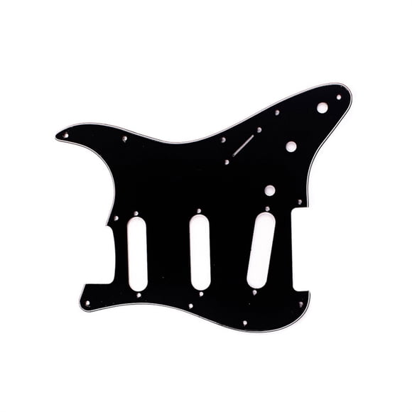 Advancent Golpeadores de guitarra eléctrica Parte de instrumento de música profesional Cubiertas de guitarra de color sólido Ornamento Accesorios para instrumentos musicales