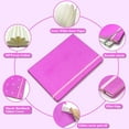 thumbnail image 2 of Pink Glitter Notebook, 8.3x5.7” 160 Lined Pages Glitter Never Peel Off Sparkle Journal A5 Hardcover Notebooks for Teens Women Writing Note Taking Office Work Gifts, 2 of 7