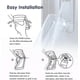 thumbnail image 3 of 4PACK Replace For LT1000P Refrigerators parts Water Filter For ADQ747935, 3 of 4