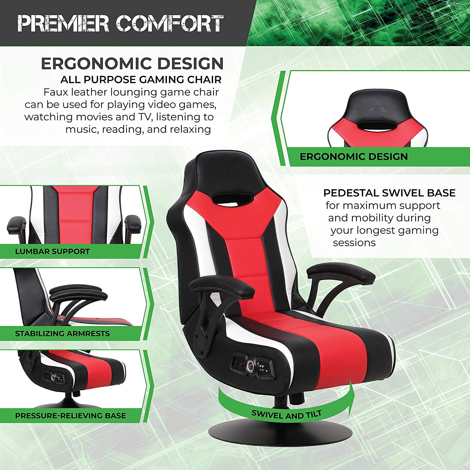 Gaming chairs are not just for Xbox and PlayStation fanatics