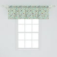 thumbnail image 2 of Ambesonne Ice Cream Window Valance, Yummy Fruity, 54" X 18", Multicolor, 2 of 3