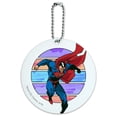 thumbnail image 1 of Superman Three Color Sky Round Luggage ID Tag Card Suitcase Carry-On, 1 of 8
