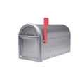 thumbnail image 4 of Architectural Mailboxes 7900-2GR-R-10 Mapleton Post Mount Mailbox - Graphite - Large, 4 of 7