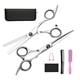 thumbnail image 1 of Tijeras para cortar el cabello, tijeras para entresacar, tijeras afiladas para peluquero, kit de tijeras para peluquería, 7 piezas, 1 of 5