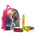 thumbnail image 3 of Capibara Mochila Escolar para Niños y Niñas, Mochila Infantil Ligera de Alta Calidad, Grande y Duradera ROSA, 3 of 6