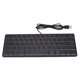 thumbnail image 4 of Teclado con cable, teclado para juegos con cable 64 mini teclado con cable teclado de computadora diseño de próxima generación, 4 of 8