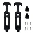 thumbnail image 2 of Creatyi 2 PCS Latest Model 6.3'' Rubber Flexible T-Handle Draw Latches,for Tool Box,Cooler, Golf Cart, Engineering Machine Hood or Farm Machinery, 2 of 4