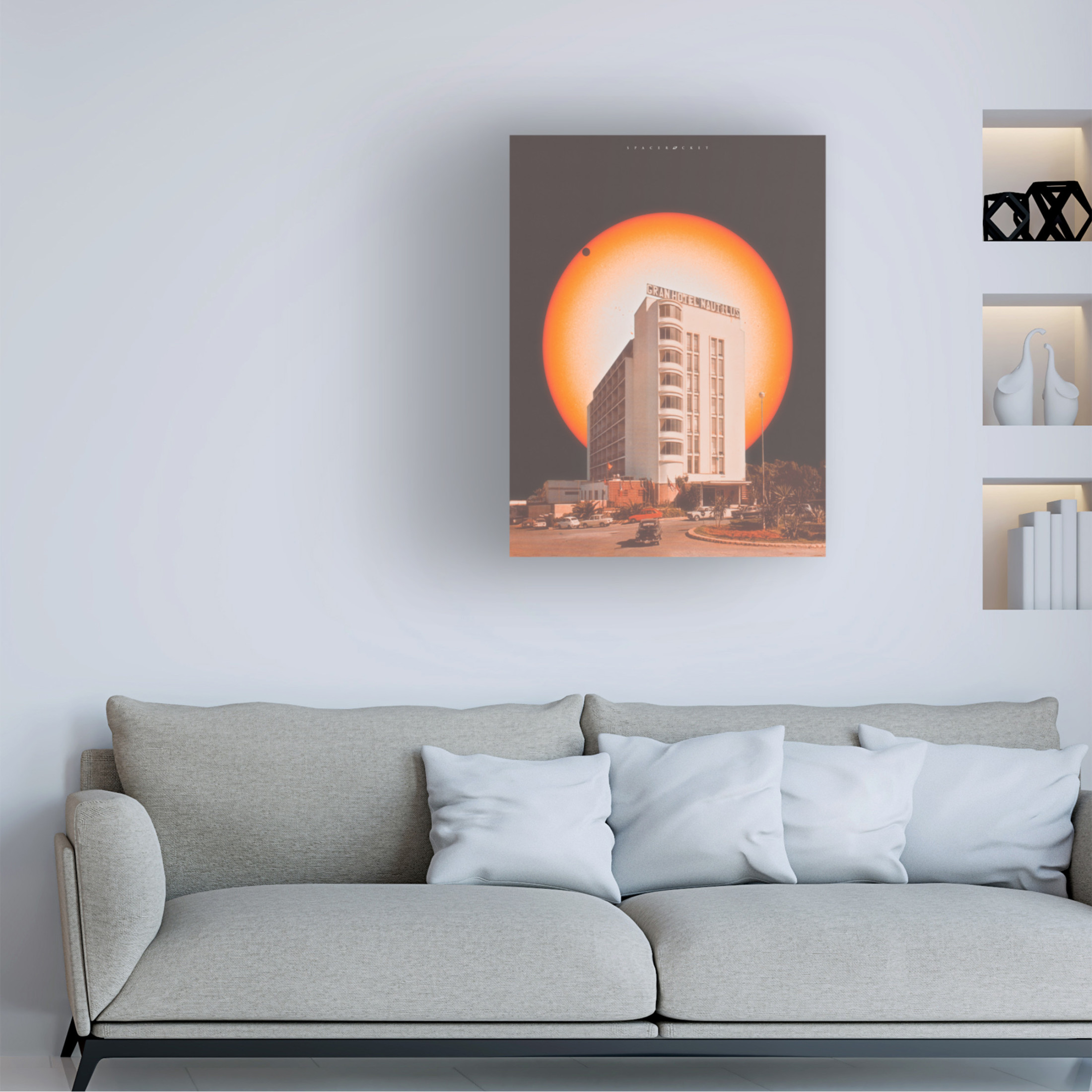 Trademark Fine Art spacerocket art 576 Canvas Wall Art