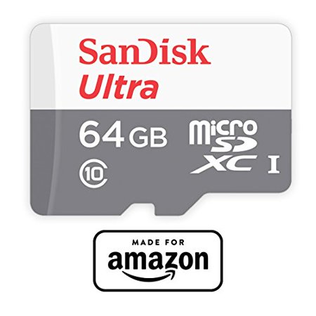 SanDisk 64 GB micro SD Memory Card for Fire Tablets and Fire (Best Micro Sd Card For Fire Tablet)