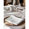 thumbnail image 6 of Eucalyptus Leaves Cloth Napkins Set of 4 Reusable Dinner Napkins, Green Summer Botanical Weeping Cocktail Napkin Washable Table Napkins for Wedding/Holiday Party/Baby Shower 20"x20", 6 of 7