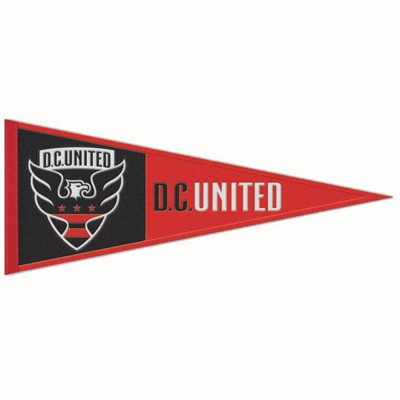 WinCraft D.C. United 13" x 32" Wool Primary Logo Pennant