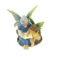 thumbnail image 4 of Mini Fairy Girl Grandma Reading Figurine Garden Accessory Miniature Outdoor Ornament, 4 of 5