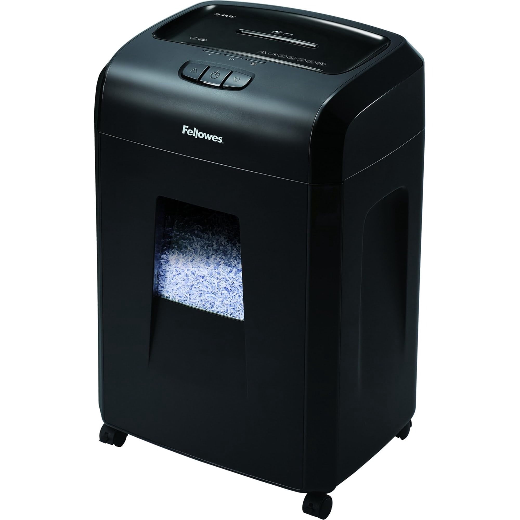 Fellowes® Microshred 94MC 20-Sheet Small Office Micro-Cut Shredder, Black, 8059401