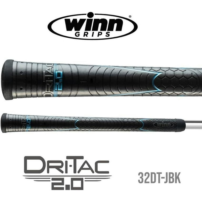NEW Winn Dri-Tac 2.0 Black Midsize Grip 62DT-JBK DriTac - Foto 3