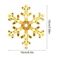 thumbnail image 3 of Christmas LED Light Decoration With Suction Cup Hook Christmas Tree Snowflake Snowman Battery Powered Indoor Bedroom Window Display Holiday Lights Warm White, Usupdd Christmas LED Light, 3 of 6