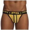 

DENGDENG Mens Sexy Pouch Soft Thong Underwear Breathable Solid G-String Leather Lingerie Briefs